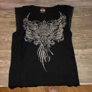 Large Harley Davidson shirt